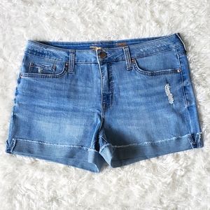 NWOT- Seven7 Brand Blue Jean Shorts, Size 10